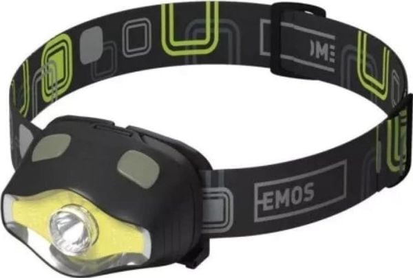 Emos Emos P3536 LED COB hodelykt 3W + LED 3W, 220 lm, 100m 3 AAA