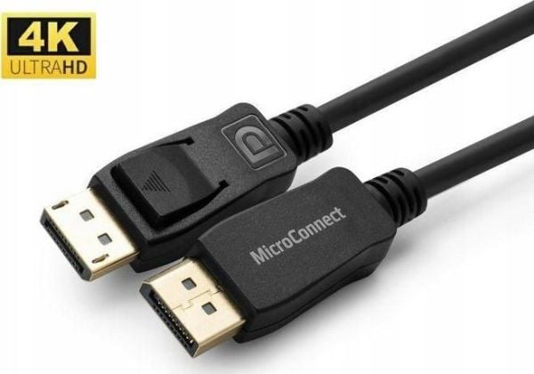 MicroConnect - DisplayPort-kabel - DisplayPort (M) festet til DisplayPort (M) festet - DisplayPort 1.2 - 7 m - støtter 4K 60 Hz (4096 x 2160) - Svart