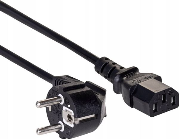 Akyga AK-PC-08C Akyga AK-PC-08C CU CEE 7/7 / IEC C13 virtajohto 10m