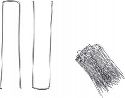 Bradas stifter til agrofiber i metall 3 cm x 15 cm / 50 stk.
