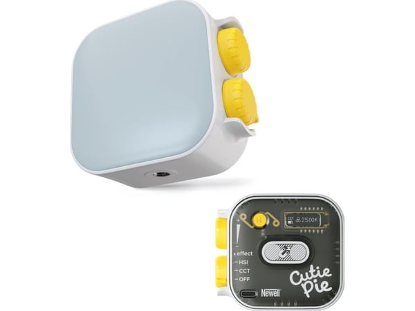 Newell NEWELL RGB LED Cutie Pie-lampe - hvit