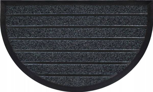 Douceur d`Interieur dörrmatta i gummi GALETS, halvmåne, PVC, 45 x 75 cm Douceur d`Interieur dörrmatta i gummi GALETS, halvmåne, PVC, 45 x 75 cm