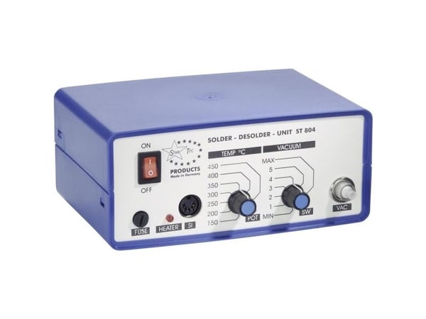 Star Tec ST 804 lodde-/avlodningsstasjon analog 80 W +150 til +450 °C