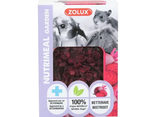 Zolux NUTRIMEAL3 GARDEN gnagernærende godbiter rødbete 40 g