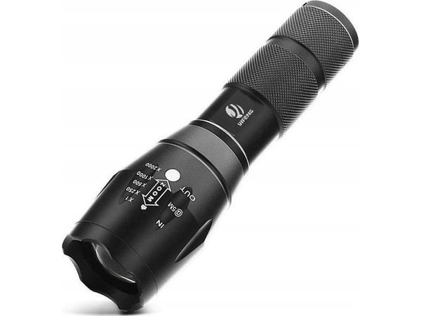 MediaRange MR735, Lommelykt, Sort, Aluminium, LED, 1 lamper, 10 W