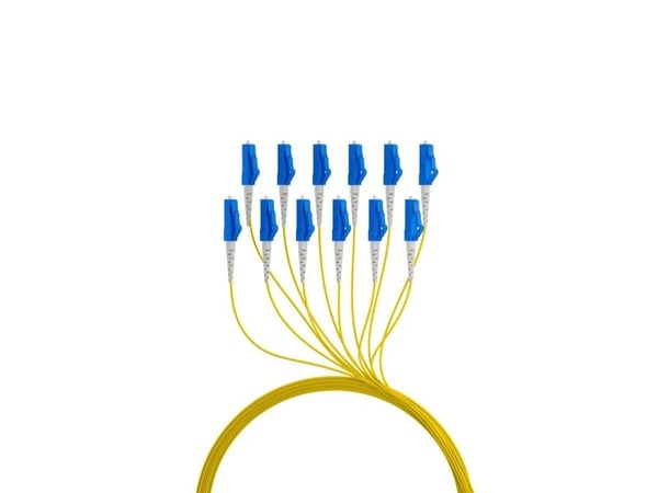 EFB Elektronik O8342S140OS2, 140 m, U-DQ(ZN) BH, OS2, 12x LC, 12x LC