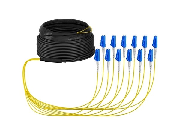 EFB Elektronik O8342S30OS2, 30 m, U-DQ(ZN) BH, OS2, 12x LC, 12x LC