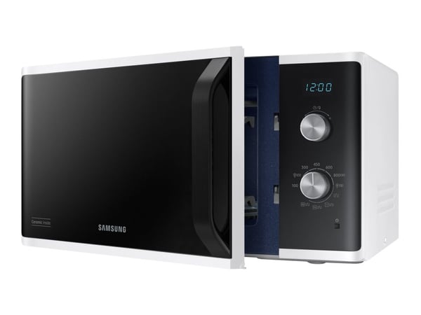 Samsung MG23K3614AW - Mikrobølgeovn med grill - 23 liter - 800 W - hvit