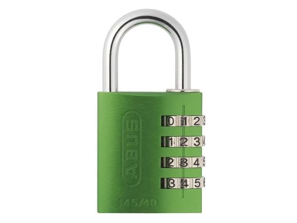 Abus Padlock Hang Code 145/40 49531 Green