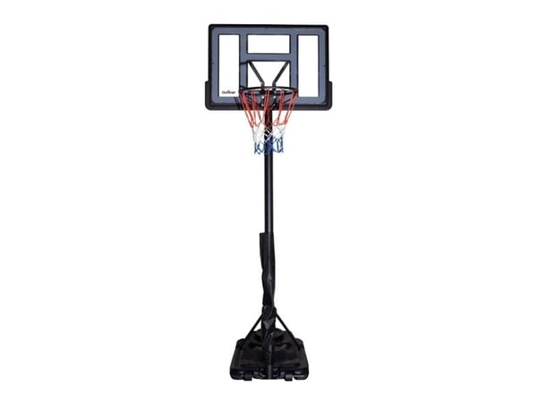 Basketballbrett med bøyle og stativ Outliner 45 cm, 110cmx75cm