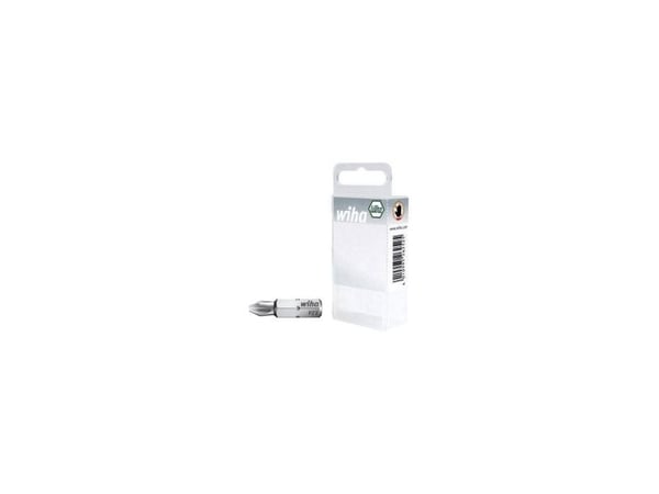 Wiha 7012 Z, 3 stykker, Pozidriv, PZ1, 2,5 cm, 4,9 g, Sekskantet