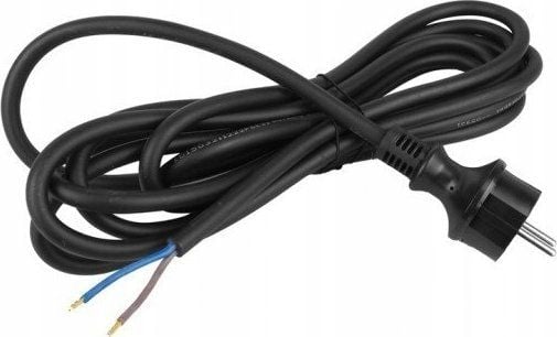 UN-KABEL MED RAK KONTAKT IP44 2*1,5 H07RN-F 3M SVART