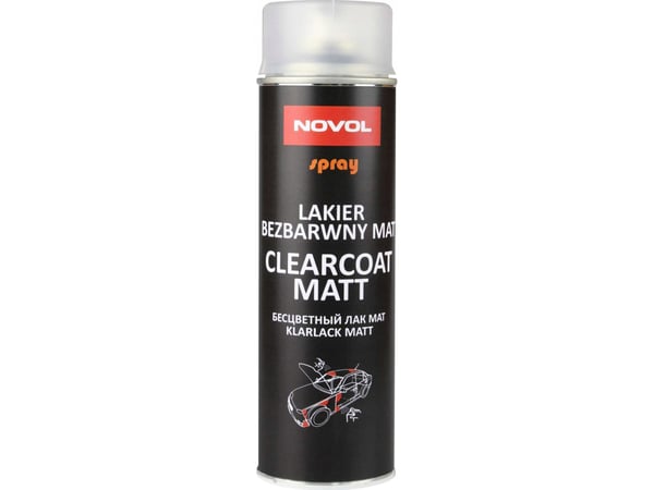 Novol spraylakk matt klar 500 ml