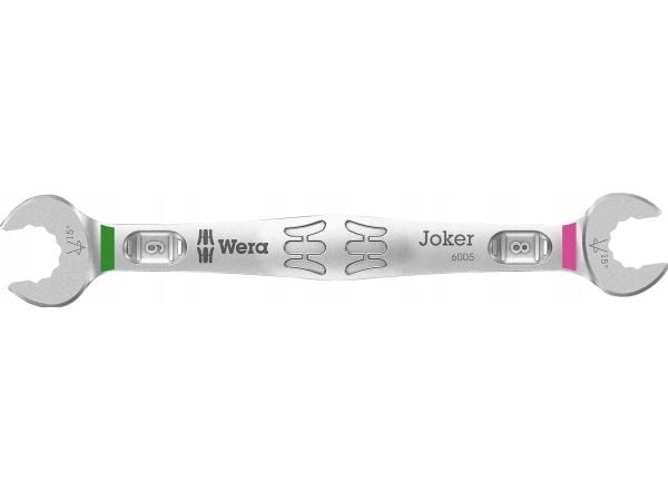 Wera DOBBELSIDIG ÅPEN NØKKELJOKER 8*9MM
