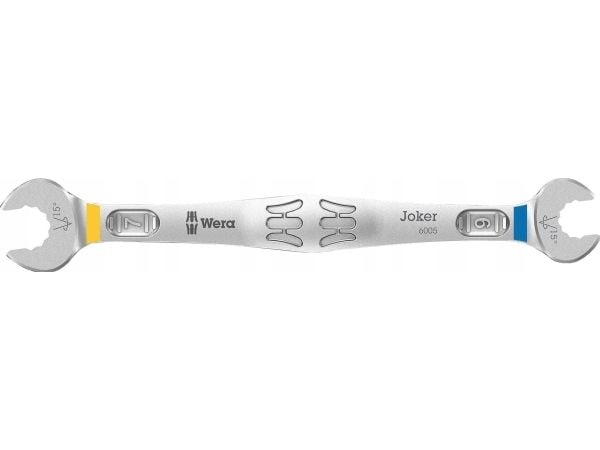 Wera DOBBELSIDIG ÅPEN NØKKELJOKER 6*7MM
