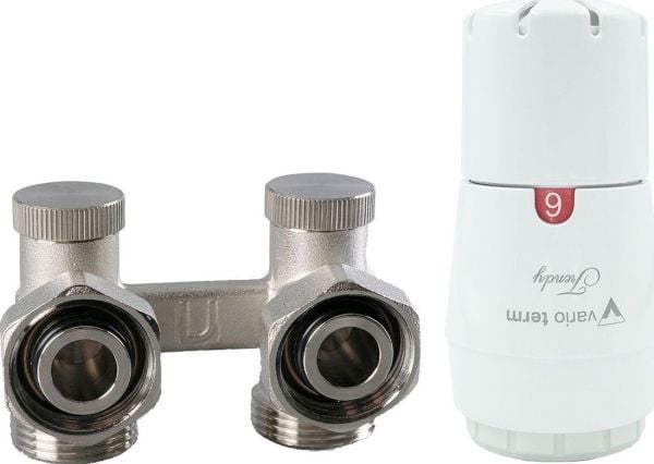 Vario Term termostat vinkelsats 3/4" Vario Term Premium PRNYGS05106C/FK GS05-106 med nipler GS05106C/FP