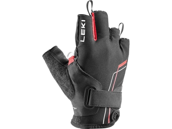Leki LEKI RĘKAWICE Nordic Breeze Shark Short red 6.0