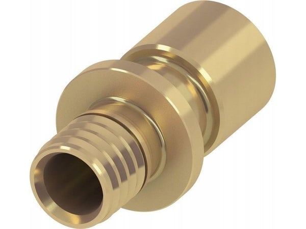 TECEflex lodde- og presskobling 25x22/28 mm Cu messing standard TECEflex 713925