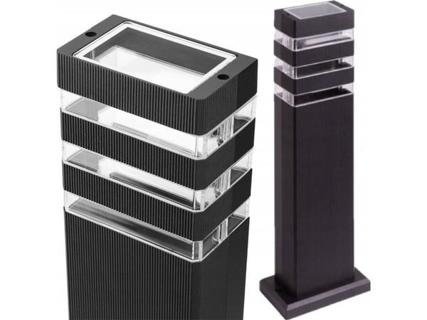 ECOLIGHT2 Eco Light SO-40 hage-sokkel utendørs 1x35W GU10 IP44 230V svart