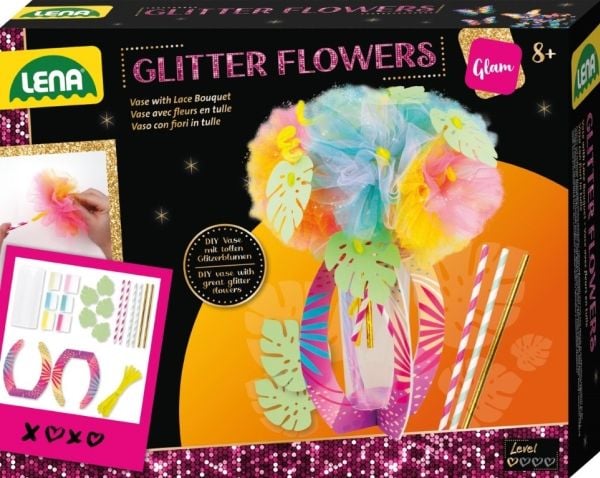 Lena 42727, Håndarbeidssett for barn, 8 år, Flerfarget