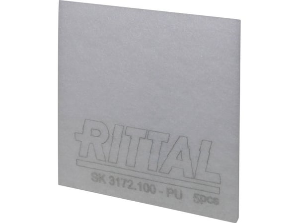 Rittal 3172.100, Fiber, Grå, 221 mm, 17 mm, 221 mm, 80 g