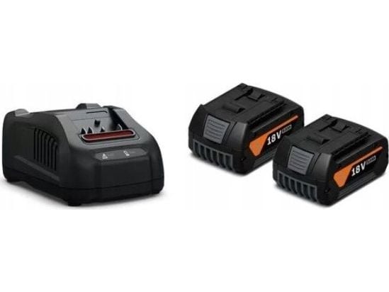 FEIN GBA 18 V 5.0 AH AS battery starter set, Batteri- og ladersett, Lithium-Ion (Li-Ion), 5 Ah, 18 V, Fein, Sort