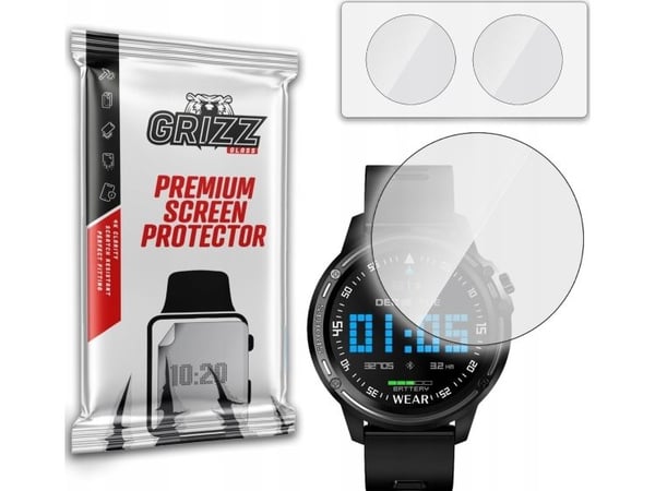 GrizzGlass Szkło hybrydowe GrizzGlass HybridGlass til Smartwatch WL8