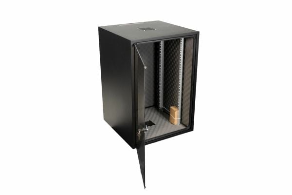 EFB Elektronik OFF-1866GR.V1RW-AK, Frittstående hylle, 18U, 45 kg, Grå
