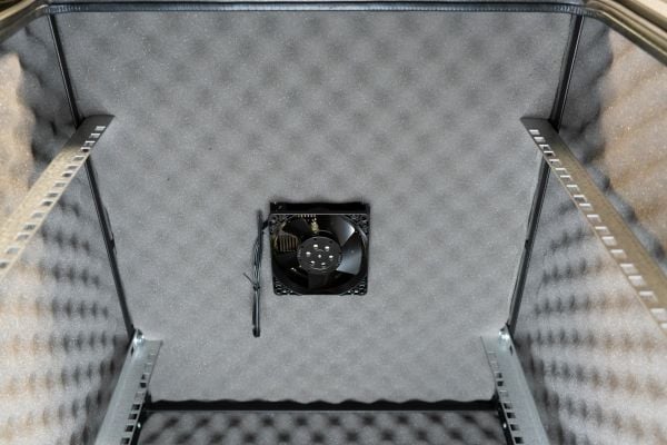 EFB Elektronik OFF-1866GR.V1RW-AK, Frittstående hylle, 18U, 45 kg, Grå