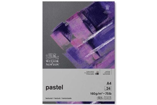 Pastel pad grå 160 g - 24 ark