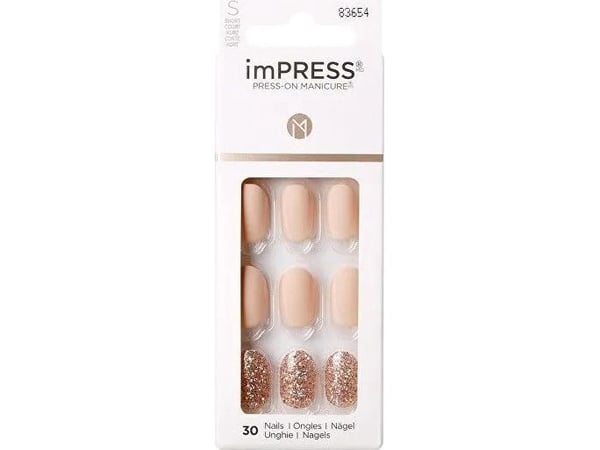 Self-adhesive nails imPRESS Evanesce 30 pcs