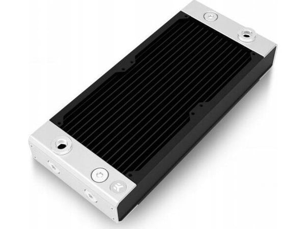 EK Water Blocks 3831109838389, Radiator, Messing, Kopper, Rustfritt stål, Sort, 1/4", 1 stang, 130 mm