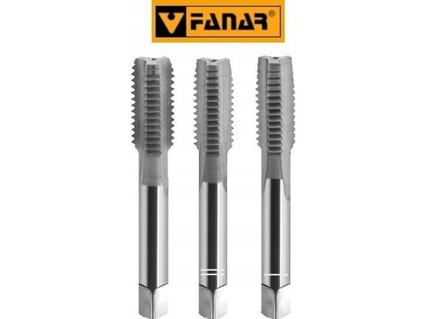 Fanar gängsnitt BSW 1/4-20 NGWB/3 DIN-352 HSS