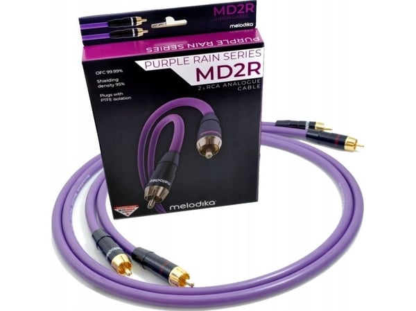 Melodika MD2R120 kabel 2xRCA - 2x RCA Purple 12 m