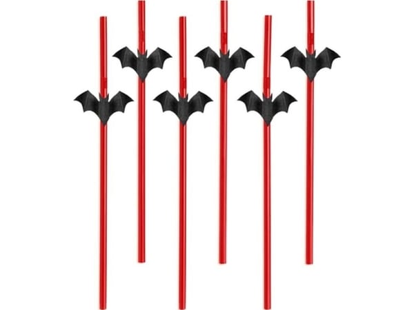 PartyDeco SLH2, Sort, Rød, Hvit, 240 mm, 6 stykker, 115 mm, 260 mm