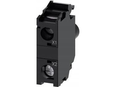 Siemens LED-fäste blå 24-240V AC/DC frontmontering skruvanslutning SIRIUS ACT 3SU1401-1BH50-1AA0