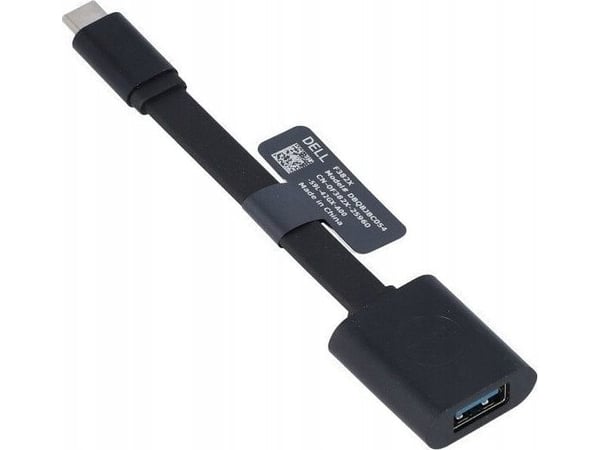 Dell - USB-sovitin - USB-C (han) - USB Type A (hun) - USB 3.0 - 13,2 cm - lajittelu - Latitude 5285 2-in-1, 5289 2-In-1; OptiPlex 5250; XPS 12 9250...