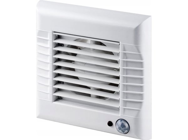 A-MATIC baderomsavtrekksvifte Awenta WM100R Ø100 mm 98m3/h 10W 230V med automatisk lukker hvit