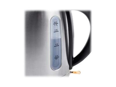 Princess 236018 - Vattenkokare - 1.7 liter - 2.2 kW - borstat rostfritt stål