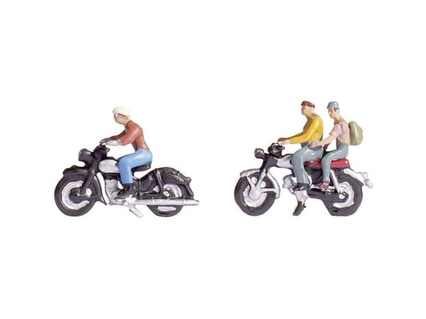 NOCH Motorcyclists, N (1:160), Multifärg