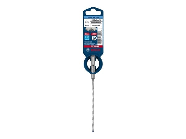 Bosch Expert SDS-plus-7X - Bor - for stein, forsterket betong, granitt, herdet betong, gneiss - hammerbit - 3.5 mm - SDS-plus - lengde: 165 mm