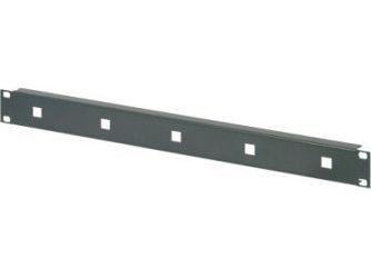 SCHROFF frontpanel 19" för kabelhållare, 1,5 mm, St, RAL 7021