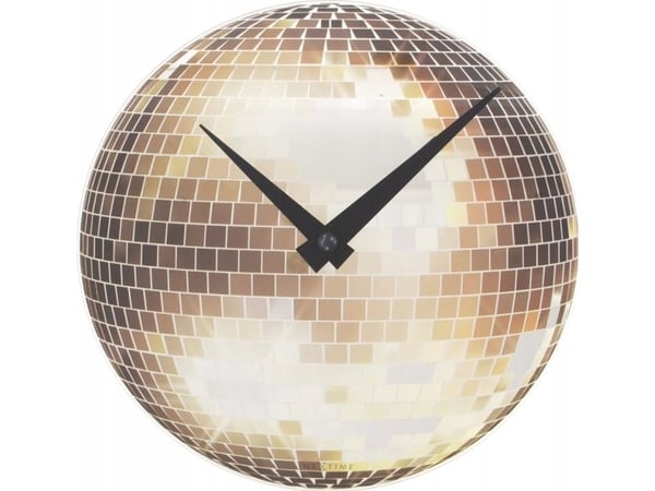 NeXtime 5172 Little Disco [Ø20 cm, Silver]
