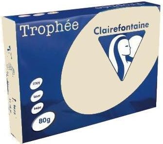 Trophee kopipapir Trophee A4 80g sandfarget 500 ark