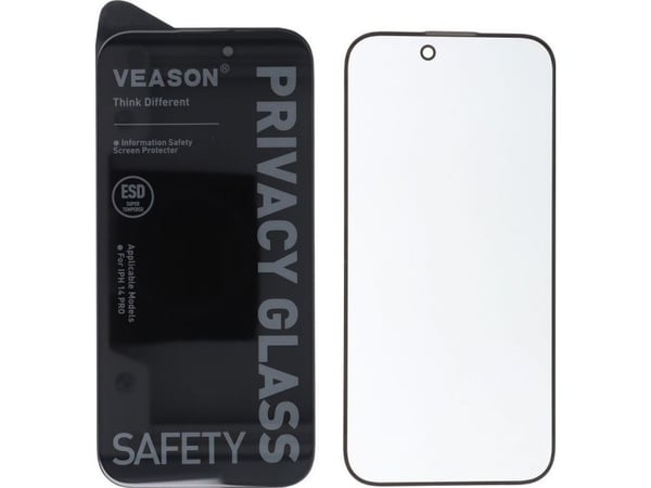 Hofi Tempered Glass 6D Pro Veason Privacy Glass - for Iphone 7 / 8 / SE 2020 / SE 2022 svart