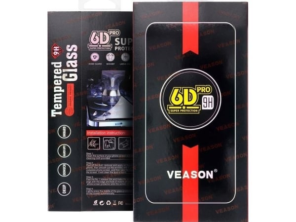 TelForceOne Tempered Glass 6D Pro Veason Glass - for Xiaomi Redmi 10C / 12C svart