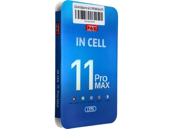 OEM-skjerm til iPhone 11 Pro Max med berøringsskjerm svart (ZY-LTPS) IC Transferable