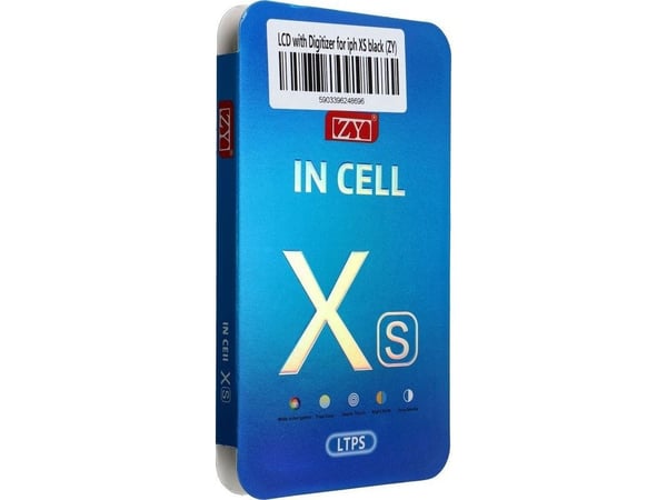 OEM-skjerm til iPhone Xs med berøringsskjerm svart (ZY-LTPS)