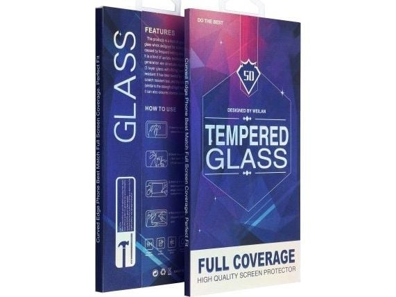 OEM 5D full limt herdet glass - til Xiaomi 12 / 12X / 12S, svart