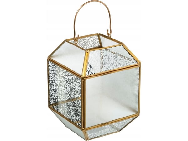 Fééric Lights and Christmas glasslanterne 14 x 14 x 20 cm